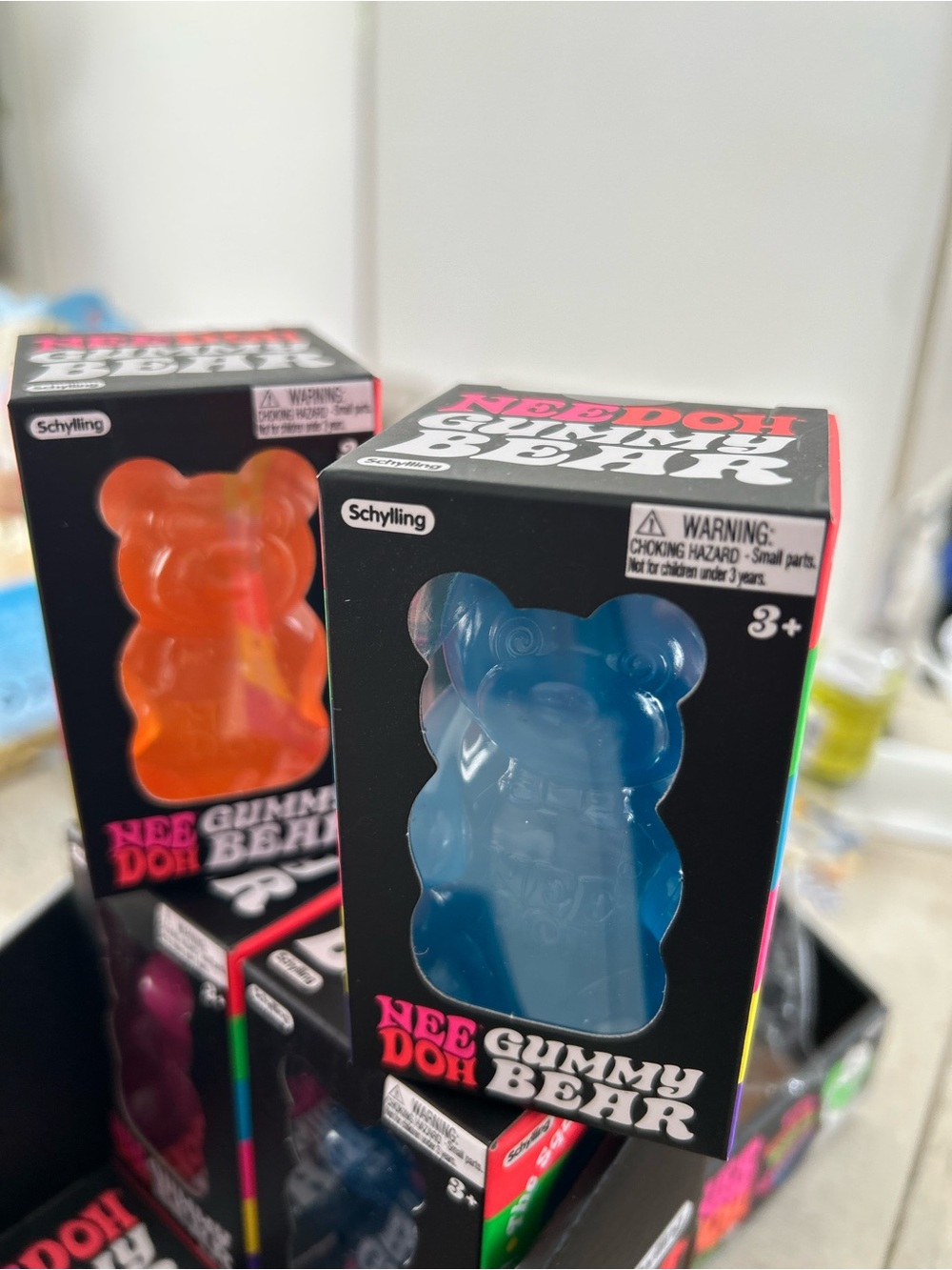 Schylling NEEDOH Squishy Squeeze Gummy bear-pick a color